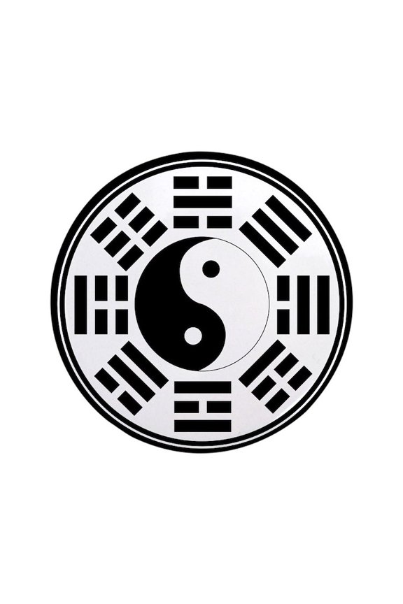 - Trigram Symbol 3.5 Button - 3.5" Button