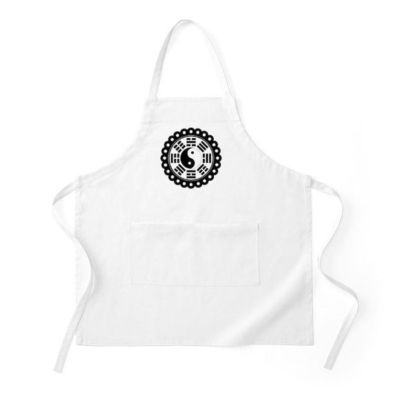 CafePress - Trigram Symbol BBQ - Kitchen Apron with Pockets, Grilling Apron, Baking Apron