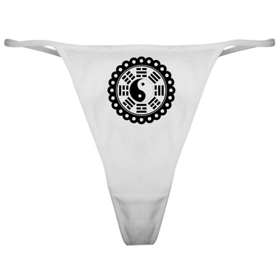 CafePress - Trigram Symbol Classic Thong - Women's Novelty Thong Panties Underwear