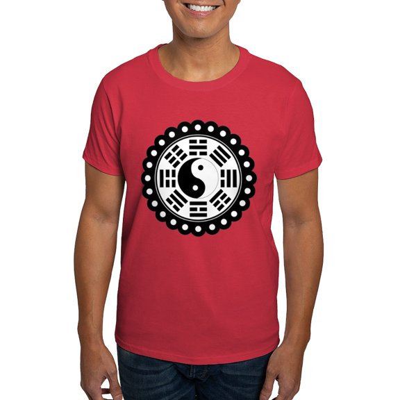 CafePress - Trigram Symbol Dark T Shirt - Men's Classic Graphic Cotton T-Shirt