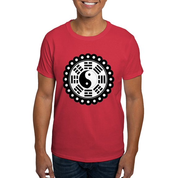 CafePress - Trigram Symbol Dark T Shirt - Men's Classic Graphic Cotton T-Shirt