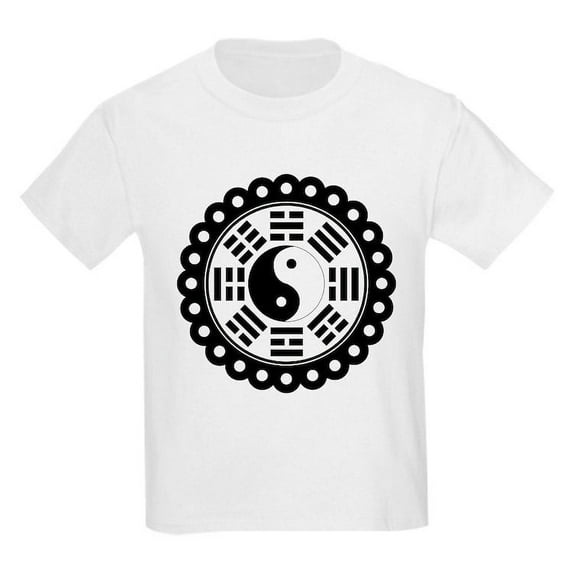 CafePress - Trigram Symbol Kids Light T Shirt - Light T-Shirt Kids XS-XL