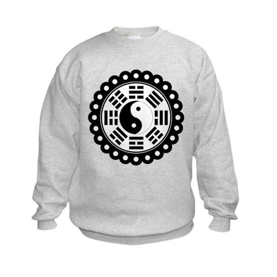 CafePress - Trigram Symbol Kids Sweatshirt - Kids Sweatshirt, Youth Crew Neck Sweatshirt