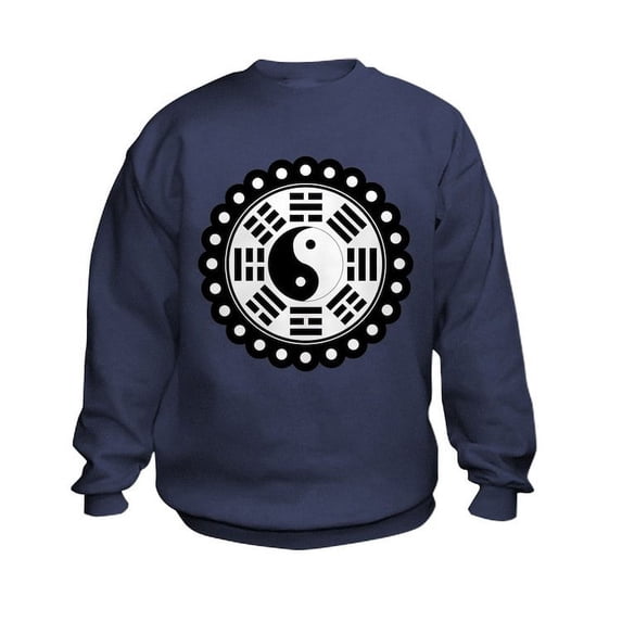 CafePress - Trigram Symbol Kids Sweatshirt - Kids Sweatshirt, Youth Crew Neck Sweatshirt