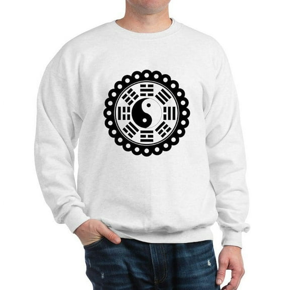 CafePress - Trigram Symbol Sweatshirt - Crew Neck Sweatshirt