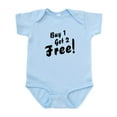 thumbnail image 1 of CafePress - Triplets B1G2 Free Funny - Baby Light Bodysuit, Size Newborn - 24 Months, 1 of 4