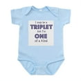thumbnail image 1 of CafePress - Triplets One Of A Kind Infant Creeper - Baby Light Bodysuit, Size Newborn - 24 Months, 1 of 4