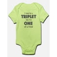 thumbnail image 1 of CafePress - Triplets One Of A Kind Infant Creeper - Baby Light Bodysuit, 1 of 1