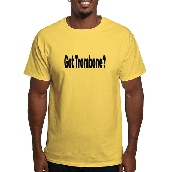 CafePress - Trombone Light T Shirt - Men's Classic Graphic T-Shirt