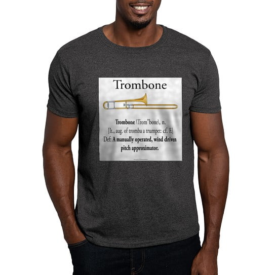 CafePress - Trombone Pitch Approxomator T Shirt - Men's Classic Cotton T-Shirts