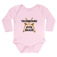 thumbnail image 1 of CafePress - Trombones Kick Brass Body Suit - Long Sleeve Cotton Baby Bodysuit, 1 of 4