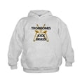 thumbnail image 1 of CafePress - Trombones Kick Brass Hoodie - Kids Hooded Sweatshirt, Classic Hoodie, 1 of 4