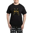 thumbnail image 1 of CafePress - Trombones Kick Brass Men's Dark Pajamas - Men's Dark Loose Fit Cotton Pajama Set, 1 of 7