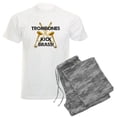 thumbnail image 1 of CafePress - Trombones Kick Brass Pajamas - Men's Light Loose Fit Cotton Pajama Set, 1 of 7
