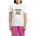 thumbnail image 1 of CafePress - Trombones Kick Brass Pajamas - Women's Short Sleeve Print T-Shirt and Pants Light Cotton Pajama Set, 1 of 7