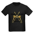 thumbnail image 1 of CafePress - Trombones Kick Brass T Shirt - Dark T-Shirt Kids XS-XL, 1 of 4