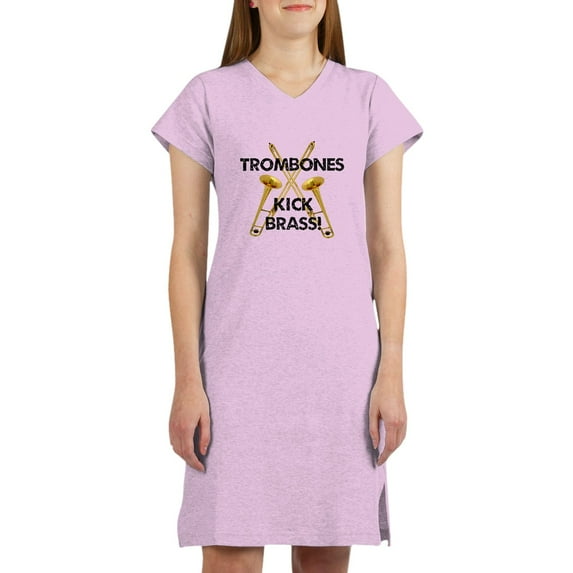 CafePress - Trombones Kick Brass - Women's Nightshirt