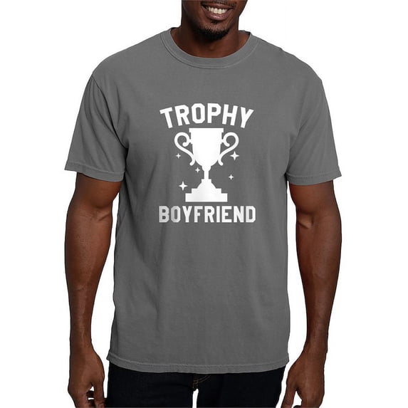 CafePress - Trophy Boyfriend Mens Comfort Colorsâ® Shirt - Mens Comfort Colors Shirt
