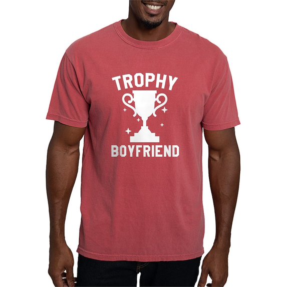 CafePress - Trophy Boyfriend Mens Comfort Colorsâ® Shirt - Mens Comfort Colors Shirt