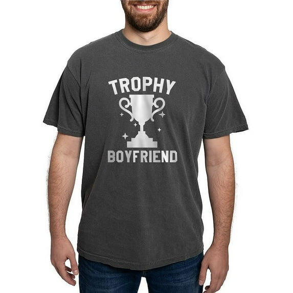 CafePress - Trophy Boyfriend Mens Comfort Colorsâ® Shirt - Mens Comfort Colors Shirt