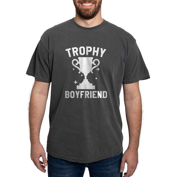 CafePress - Trophy Boyfriend Mens Comfort Colorsâ® Shirt - Mens Comfort Colors Shirt