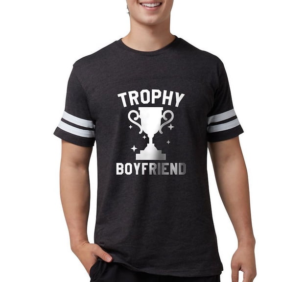 CafePress - Trophy Boyfriend - Mens Football Shirt