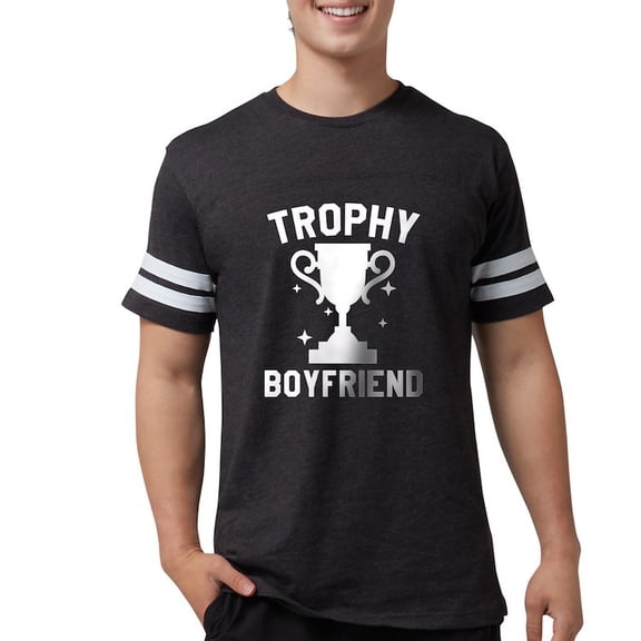 CafePress - Trophy Boyfriend - Mens Football Shirt