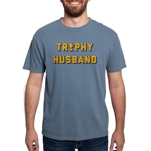 CafePress - Trophy Husband - Mens Comfort Colors Shirt