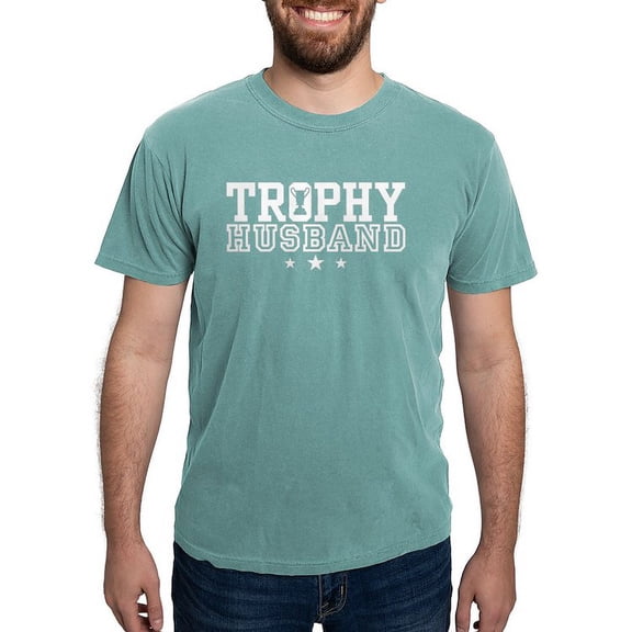 CafePress - Trophy Husband Mens Comfort Colors® Shirt - Mens Comfort Colors Shirt