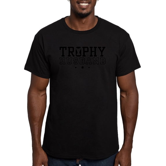 CafePress - Trophyhusband Men's Classic T Shirt - Men's Fitted T-Shirt