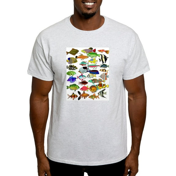 CafePress - Tropical Fish ~ Light T Shirt - Light T-Shirt - CP