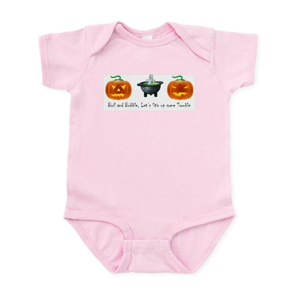 CafePress - Trouble Infant Bodysuit - Baby Light Bodysuit, Size Newborn - 24 Months