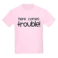 thumbnail image 1 of CafePress - Trouble T Shirt - Light T-Shirt Kids XS-XL, 1 of 4