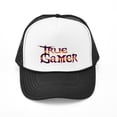 thumbnail image 1 of CafePress - True Gamer - Adjustable Unisex Printed Trucker Hat with Mesh Back, 1 of 8