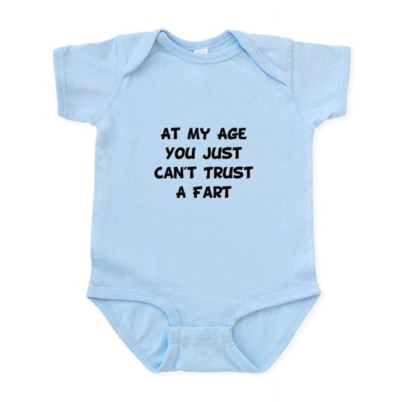 CafePress - Trust Fart Infant Bodysuit - Baby Light Bodysuit, Size Newborn - 24 Months