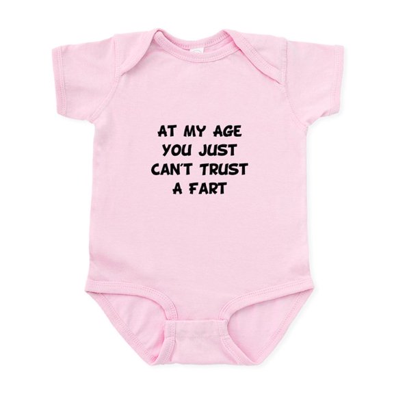 CafePress - Trust Fart Infant Bodysuit - Baby Light Bodysuit, Size Newborn - 24 Months
