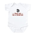 thumbnail image 1 of CafePress - Trust Me I'm A Spartan Infant Bodysuit - Baby Light Bodysuit, Size Newborn - 24 Months, 1 of 4