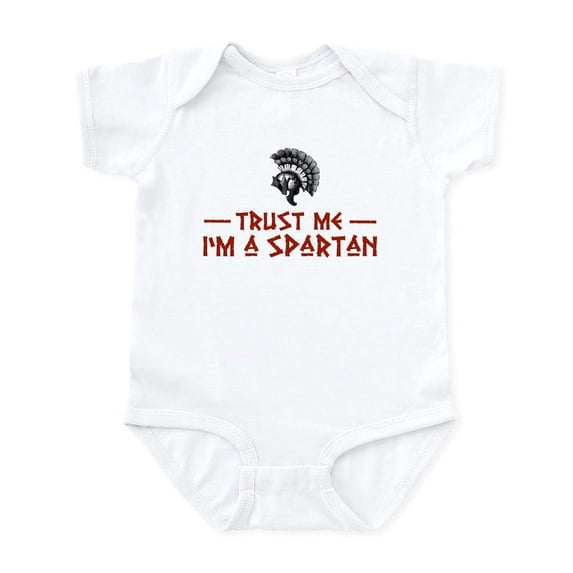 CafePress - Trust Me I'm A Spartan Infant Bodysuit - Baby Light Bodysuit, Size Newborn - 24 Months