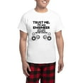 thumbnail image 1 of CafePress - Trust Me, I'm An Engineer Funny Pajamas - Men's Light Loose Fit Cotton Pajama Set, 1 of 7