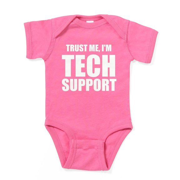 CafePress - Trust Me, I'm Tech Support - Cute Infant Bodysuit Baby Romper - Size Newborn - 24 Months