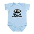 thumbnail image 1 of CafePress - Trust Me Mom's A Nurse Infant Bodysuit - Baby Light Bodysuit, Size Newborn - 24 Months, 1 of 4