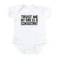thumbnail image 1 of CafePress - Trust Me My Dad Is A Consultant Body Suit - Baby Light Bodysuit, Size Newborn - 24 Months, 1 of 4