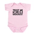 thumbnail image 1 of CafePress - Trust Me My Dad Is A Geologist Body Suit - Baby Light Bodysuit, Size Newborn - 24 Months, 1 of 4
