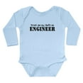 thumbnail image 1 of CafePress - Trust Me My Dad's An Engineer Body Suit - Long Sleeve Cotton Baby Bodysuit, 1 of 4