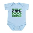 thumbnail image 1 of CafePress - Trust Me My Dads A Dog Trainer Body Suit - Baby Light Bodysuit, Size Newborn - 24 Months, 1 of 4