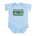 thumbnail image 1 of CafePress - Trust Me My Dads A Paramedic Body Suit - Baby Light Bodysuit, Size Newborn - 24 Months, 1 of 4