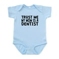 thumbnail image 1 of CafePress - Trust Me My Mom Is A Dentist Body Suit - Baby Light Bodysuit, Size Newborn - 24 Months, 1 of 4