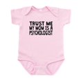 thumbnail image 1 of CafePress - Trust Me My Mom Is A Psychologist Body Suit - Baby Light Bodysuit, Size Newborn - 24 Months, 1 of 4