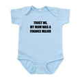 thumbnail image 1 of CafePress - Trust Me My Mom Was A Finance Major Body Suit - Baby Light Bodysuit, Size Newborn - 24 Months, 1 of 4