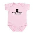 thumbnail image 1 of CafePress - Trust Me My Mom's A Pharmacist Infant Bodysuit - Baby Light Bodysuit, Size Newborn - 24 Months, 1 of 4